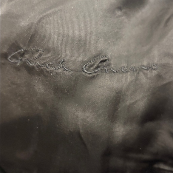 Rick Owens Black Leather Jacket - Picture 2 of 3